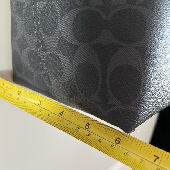 Coach Gray Signature Logo Tote - Picture 6 of 6